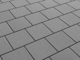 Плитка тротуарная Квадрат Б.2.К.6 стандарт гладкий серый, 200*200*60 мм