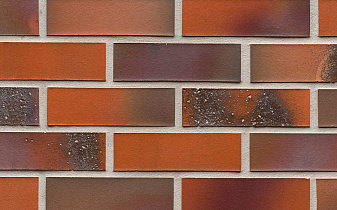 Клинкерная плитка под кирпич Feldhaus Klinker NF 14 R582 salina terreno bluastro 240*71*14 мм