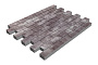 Плитка тротуарная SteinRus Прямоугольник Б.6.П.6, гладкая, Мокко, 200*100*60 мм
