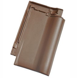 Керамическая черепица рядовая Koramic Alegra 12 Dark Brown Engobe