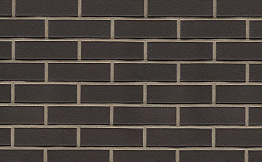 Кирпич клинкерный Westerwaelder Klinker WK 85, Eisenschmelz Schwarzbraun, 240*55*71 мм