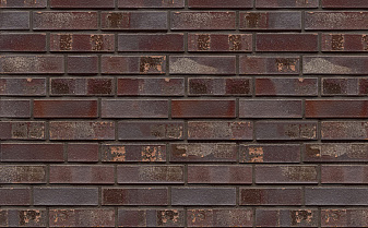 Кирпич клинкерный Muhr 10 S Violettblau geflammt Spezial гладкий,  Spalter NF, 240*55*71 мм