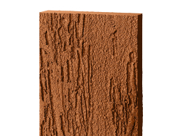Фиброцементная панель БЕТЭКО Короед RAL 8023 (оранжево-коричневый), 1570*1200*8 мм