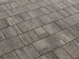 Плитка тротуарная Старый город Б.1.Фсм.6 листопад гладкий старый замок, комплект 3 шт, толщина 60 мм