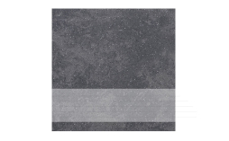 Клинкерная ступень с насечками Stroeher Keraplatte Roccia 845 nero 300x294x10 мм