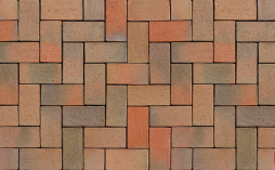 Клинкерная брусчатка Westerwaelder Klinker WK112RB50 Design Rot braun PK, 200*100*50 мм