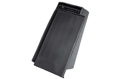 Керамическая черепица боковая правая Koramic Orea 9 anthracite matt engobe
