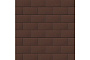Плитка тротуарная SteinRus Прямоугольник А.6.П.4 гладкая, коричневый, 200*100*40 мм
