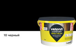 Затирка для швов vetonit comfort spectrum, 10 черный, 2 кг