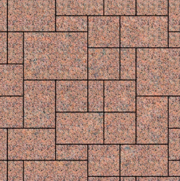 Плитка тротуарная SteinRus Инсбрук Альпен Б.7.Псм.6 Backwash, Яшма, толщина 60 мм