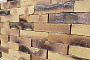 Кирпич клинкерный Muhr 34 KS Grau nuanciert Kohle Spezial Wasserstrich, 240*52*52 мм