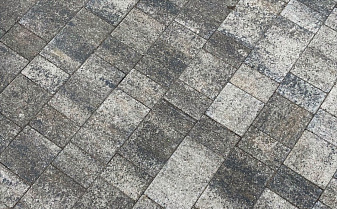 Плитка тротуарная Старый город А.1.Фсм.4 листопад гранит старый замок, комплект 3 шт, толщина 40 мм
