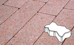 Плитка тротуарная Готика, City Granite FINERRO, Зигзаг/Волна Б.2.Ф.6, Травертин, 225*112,5*60 мм