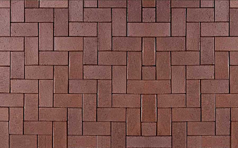 Клинкерная брусчатка ABC Schwarz braun, 200*100*45 мм