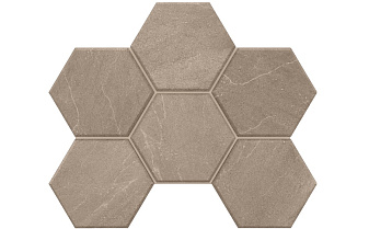 Мозаика Hexagon Estima Gabbro GB02, неполированный