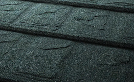 Композитная черепица Gerard Slate Charcoal, 1250*368 мм