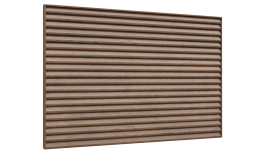 Забор-жалюзи Aquasystem Printech, Estet 60, Норвежский тис, фактурная