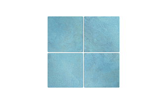 Плитка Gres Aragon Ocean Turquoise глянцевая, 147*147*8,5 мм