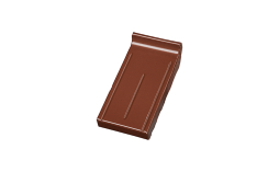 Клинкерный завершающий водоотлив Terca Light brown, 215*105*30 мм