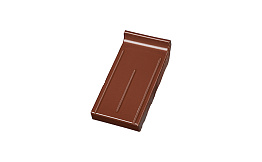 Клинкерный завершающий водоотлив Terca Light brown, 215*105*30 мм