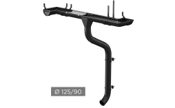 Водосточная система Aquasystem PE dRain 125/90 мм RAL 9005