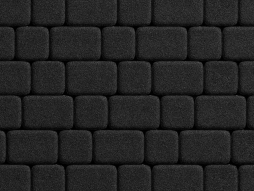 Плитка тротуарная Классико А.4.КО.4 стоунмикс черный, комплект 2 шт, толщина 40 мм