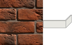 Декоративный кирпич Leonardo Stone угловой элемент Лион 190/90*65*13 мм 767