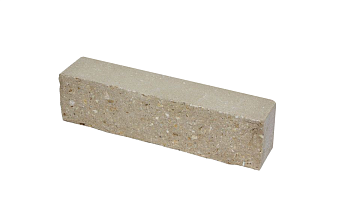Кирпич гиперпрессованный Акварид К3, Дикий камень, Песочный, полнотелый, 250*40*65 мм