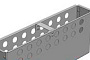 Корзина универсальная для пескоуловителя Gidrolica DN100, 400*80*163,5 мм