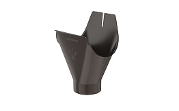 Воронка желоба Aquasystem PE dRain RR 32 D 125/90 мм