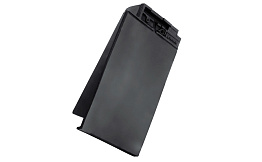 Керамическая черепица боковая левая Koramic Orea 9 anthracite matt engobe