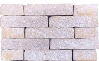 Кирпич облицовочный Богандинский КЗ Крюйс white, 210*100*50 мм