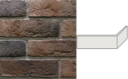 Угловой декоративный кирпич Redstone Dover brick DB-43/U 227*100*71 мм