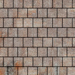 Плитка тротуарная SteinRus Армор В.2.К.8, Native, ColorMix Берилл, 100*100*80 мм