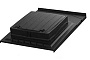 Кровельный люк UNIROOF 1180*900*243 мм, черный