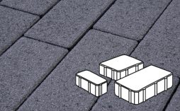 Плитка тротуарная Готика, City Granite FERRO, Новый Город Б.2.Псм.6, Амфиболит, 240/160/80*160*60 мм