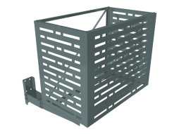 Корзина для кондиционера ВОСТОК, алюминий