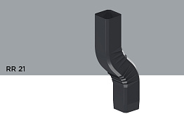 Отвод Orima 5 см, RR 21 для системы D 110/85*85 мм