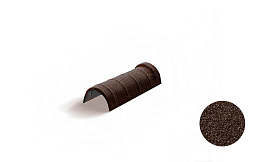 Конек полукруглый Metrotile, Brown