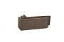 Клинкерная плитка угловая Terramatic Koro Brown, 185*71*60*14 мм