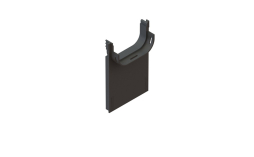 Переходник для лотков 8010-М/8080-М Standartpark Polymax Basic DN100