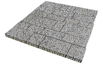 Плитка тротуарная SteinRus Инсбрук Тироль Б.4.Псм.6 Backwash Каспий, толщина 60 мм