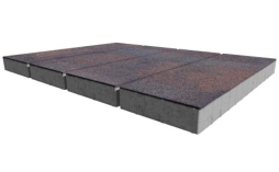 Плитка тротуарная SteinRus Аликанте Б.2.П.8  Backwash, Рица, 900*300*80 мм