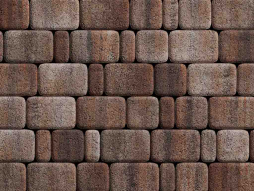 Плитка тротуарная Классико Б.4.КО.6 листопад гранит клен, комплект 3 шт, толщина 60 мм