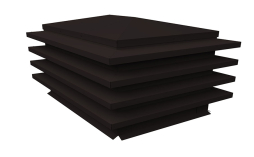 Дымник на трубу Grand Line елка 900*390 мм Drap RAL 9005