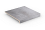 Клинкерная ступень угловая Loftstufe Stroeher Keraplatte Aera, 705 beton, 340*340*35*11 мм