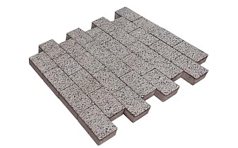Плитка тротуарная SteinRus Бельпассо Медио Б.10(Б).П.8, Backwash, Каспий, 225*150*80 мм