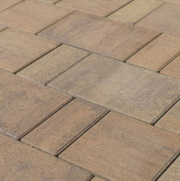 Плитка тротуарная BRAER Старый город Ландхаус Color Mix Прайд, толщина 80 мм