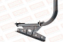 Кровельное ограждение Borge для фальцевой кровли оцинкованное RAL 7016, 300*90 см