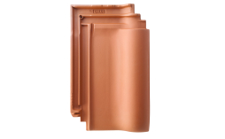 Керамическая черепица рядовая ERLUS Е 58 MAX натуральный красный